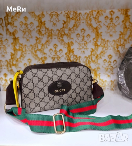 GUCCI - Дамска чанта с дълга дръжка , снимка 1
