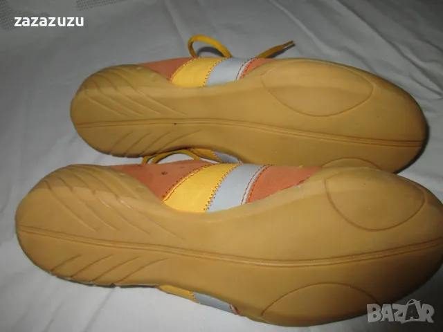 ЕСТЕСТВЕНА КОЖА дамски спортни мокасини на CASUEL, снимка 3 - Маратонки - 49331975