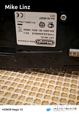 Delonghi ESAM 4000.B magnifica , снимка 6 - Кафемашини - 52902388