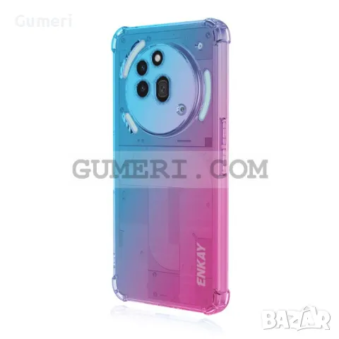 Nothing Phone (3a) Pro Противоударен Цветен Гръб С Подсилени Ръбове "Air", снимка 4 - Калъфи, кейсове - 50045807