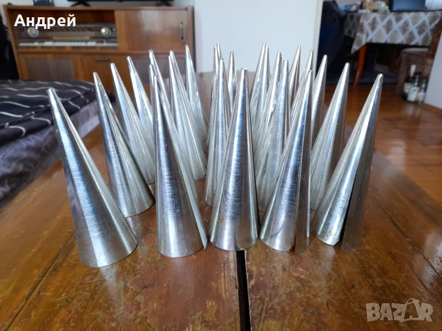 Стари форми за сладки фунийки #2, снимка 5 - Други ценни предмети - 51253347