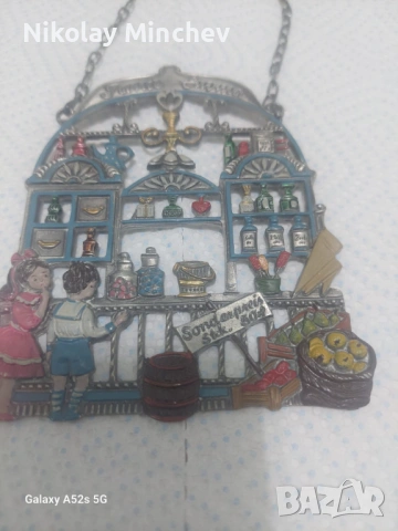 5 броя релефни калаени картини, снимка 12 - Антикварни и старинни предмети - 53784429