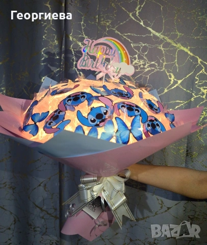 Луксозни светещи букети "DESS"🦋✨️💝, снимка 6 - Романтични подаръци - 53350281