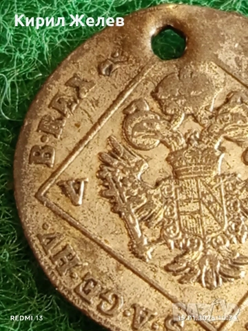 Сребърна монета 7 кройцера 1802г. Франц втори Австрия за КОЛЕКЦИЯ 52976, снимка 6 - Нумизматика и бонистика - 53106092