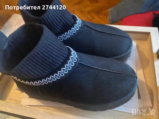 Дамски зимни боти номер 37, снимка 6 - Дамски боти - 53064448