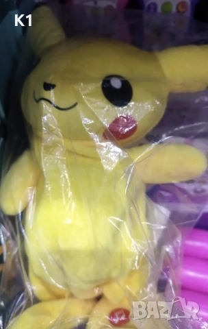Плюшена интерактивна играчка на Пикачу / Pikachu Pokemon, снимка 2 - Плюшени играчки - 52515503