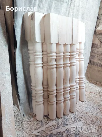 Струговани крака за маса., снимка 5 - Маси - 35732426