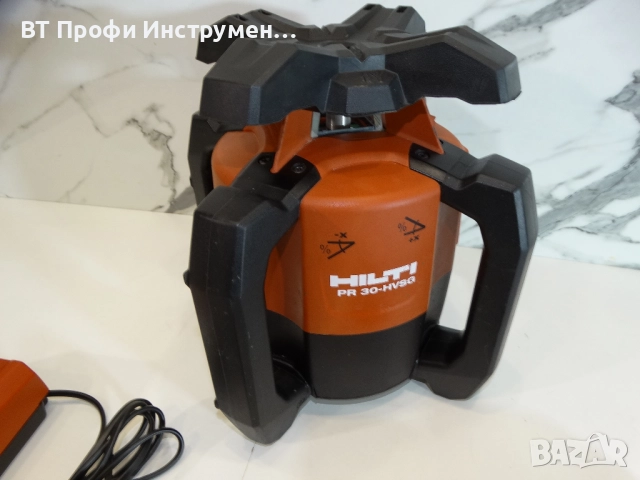 Hilti PR 30 HVSG A12 - Ротационен лазерен нивелир със зелен лъч, снимка 5 - Други инструменти - 52970302