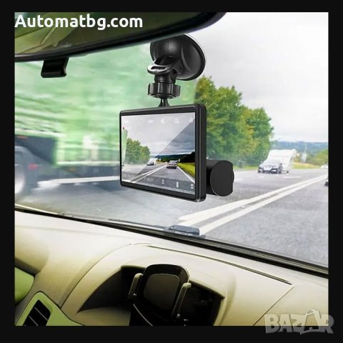 Видеорегистратор Automat, С три камери, Full HD, 12-24V, снимка 3 - Аксесоари и консумативи - 42063656