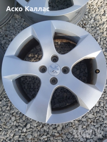 4x108..17.цола 7.5j Пежо, снимка 4 - Гуми и джанти - 51835935