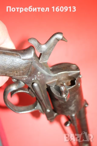 Оригинален револвер Гасер Gasser M1870 Виена., снимка 6 - Антикварни и старинни предмети - 51152481