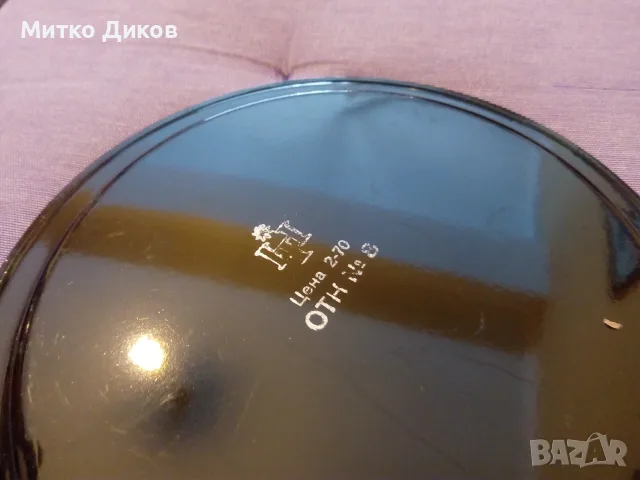 Чиния за стена от соца нова с цветя фи 19см, снимка 4 - Декорация за дома - 55804729
