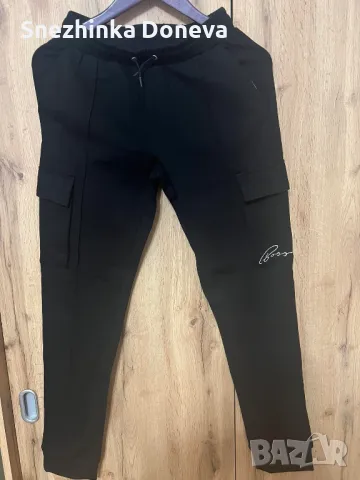 BOSS спортен памучен панталон  цена 45лв