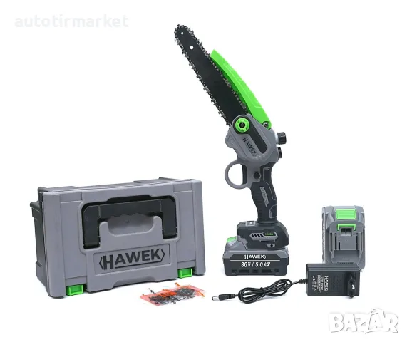 Резачка акумулаторна 20см с омасляване на веригата – HW-3003