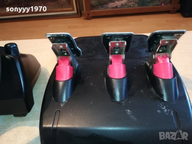 logitech-волан и педали внос германия-обява 0902221124, снимка 14 - Аксесоари - 35726680