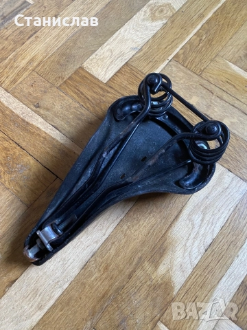 кожена седалка brooks, брукс, снимка 4 - Части за велосипеди - 52919880