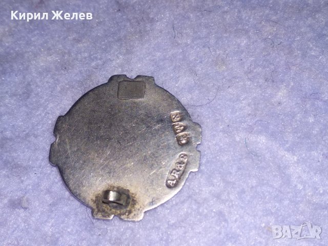 СТАРИННА ВИКТОРИАНСКА СРЕБЪРНА БРОШКА ЗНАЧКА СТЕРЛИНГОВО СРЕБРО 925 АНГЛИЯ с МНОГО МАРКИРОВКИ 36477, снимка 16 - Антикварни и старинни предмети - 39643656
