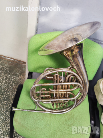 Lignatone French Horn 4RV made in Czechoslovakia - Валдхорна Френска Хорна /ОТЛИЧНА/, снимка 1 - Духови инструменти - 44714021