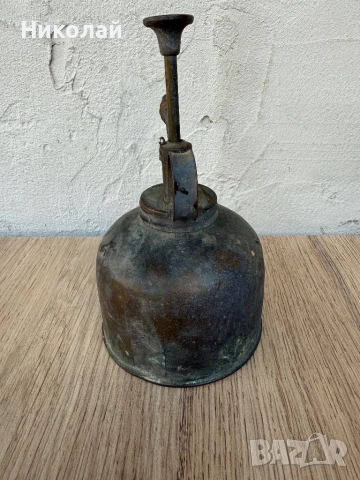 Стара месингова масльонка , снимка 3 - Антикварни и старинни предмети - 51469584