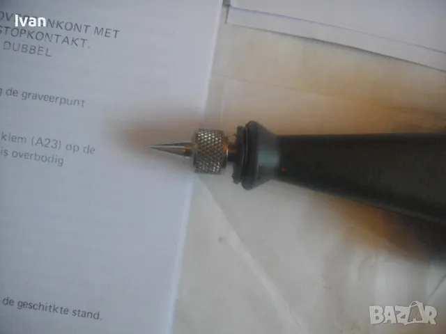 АНГЛИЙСКА ЕЛЕКТРИЧЕСКА ГРАВЬОРКА ГРАВЬОР ЗА ГРАВИРАНЕ РАЗЛИЧНИ ПОВЪРХНОСТИ BURGESS, снимка 11 - Инструменти за гравиране - 47942687