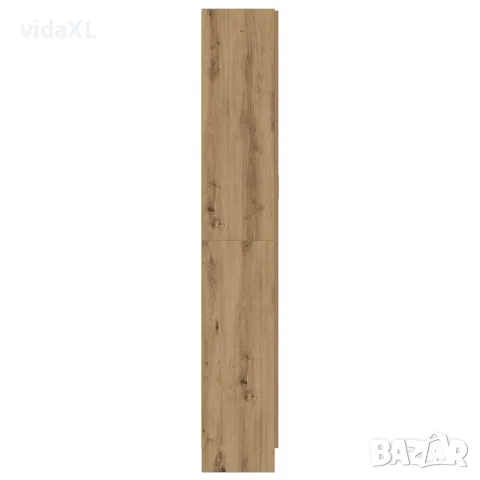 vidaXL Библиотека, дъб артизан, 82,5x30,5x185 см, инженерно дърво, снимка 6 - Етажерки - 56146977