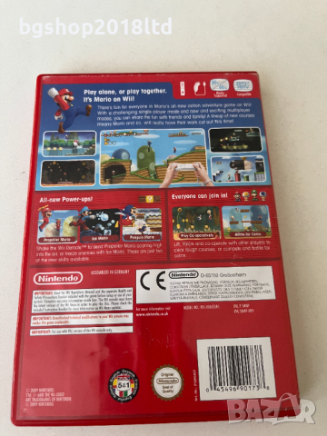 New Super Mario Bros. Wii за Nintendo Wii, снимка 2 - Игри за Nintendo - 44826171