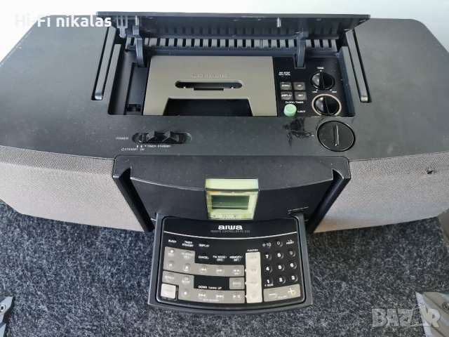 FM радио стеро касетофон  CD player AIWA CSD-EX5, снимка 4 - Радиокасетофони, транзистори - 40189255