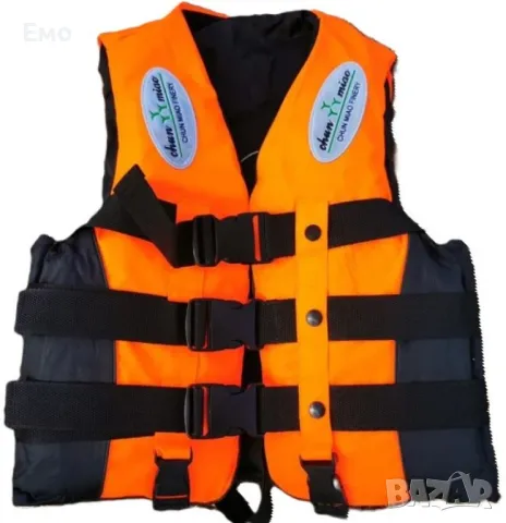 Спасителна жилетка с регулиращи колани и свирка за деца и възрастни , снимка 8 - Водни спортове - 48547703