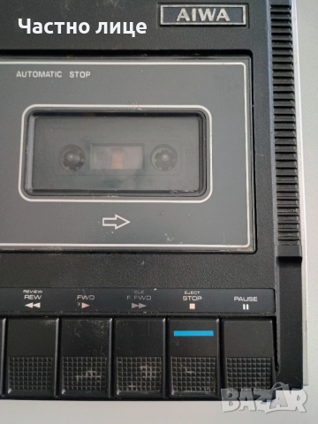 ПРОМОЦИЯ! ОРИГИНАЛЕН Запазен касетофон с диктофон AIWA TP-770, снимка 5 - Радиокасетофони, транзистори - 52934281