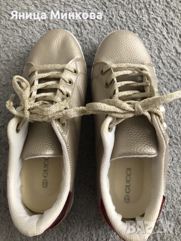 Дамски кецове Gucci- реплика, снимка 8 - Кецове - 56099644