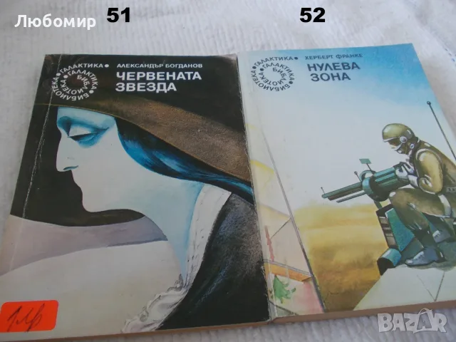 Поредица Библиотека Галактика - списък 2, снимка 8 - Художествена литература - 55823489
