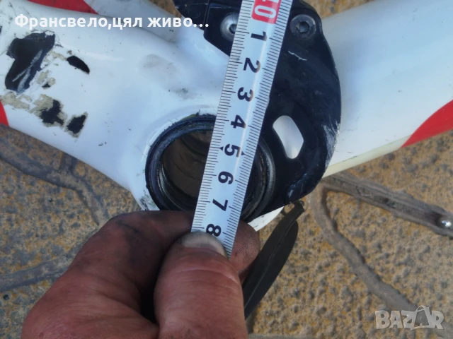 26 цола карбон рамка велосипед колело с монтаж чело прав стержен и дерайлъор не е пукната , снимка 7 - Части за велосипеди - 50646855