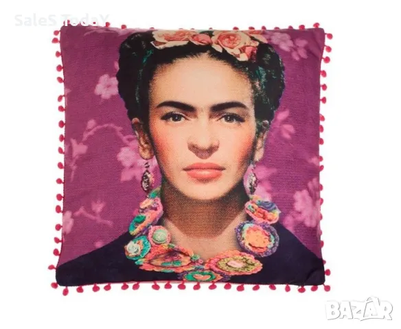 Декоративна възглавница, Frida, 45x45x10cm