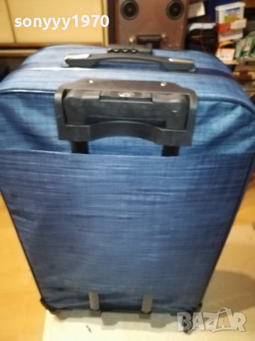 КУФАР 76Х47Х25СМ BLUE DENIM 1808230844, снимка 10 - Куфари - 41890737