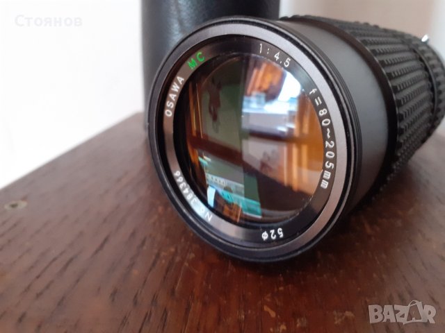 Обектив OSAWA  MC 80-205mm за Canon MD Japan, снимка 1 - Обективи и филтри - 42212859