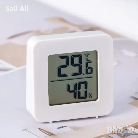 Мини дигитален термометър и хигрометър с LCD дисплей, снимка 6 - Друга електроника - 51796150