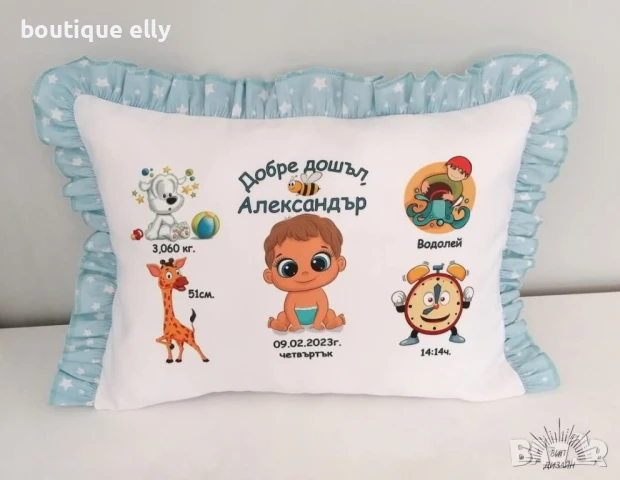 възглавничка по ваш дизайн, снимка 16 - Възглавници - 51152968