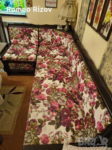 продавам кухненски ъгъл с маса и три стола, снимка 2 - Други - 53099112