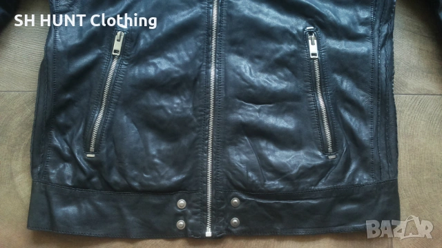 DIESEL SHEEPSKIN LEATHER JACKET Размер M яке естествена овча кожа 17-68, снимка 3 - Якета - 53140767