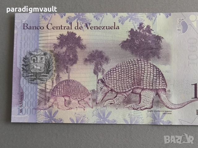 Банкнота - Венецуела - 1000 боливара UNC | 2017г., снимка 4 - Нумизматика и бонистика - 52743805