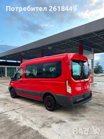 Ford Transit 2.2 TDCI 9 Места, 2х Клима, Серв. История, 2 Броя!, снимка 8 - Бусове и автобуси - 53408238