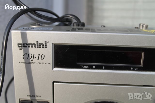 Професионален плейър''Gemini CDJ-10'', снимка 2 - Колекции - 39328308