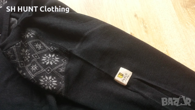 JANUS Thermo Underwear 100% Merino Wool размер L термо блуза 100% Мерино вълна - 2356, снимка 6 - Блузи - 53802003