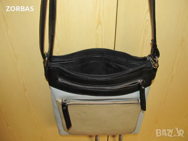 чанта - естествена кожа - унисекс трицветна, снимка 4 - Чанти - 49502867