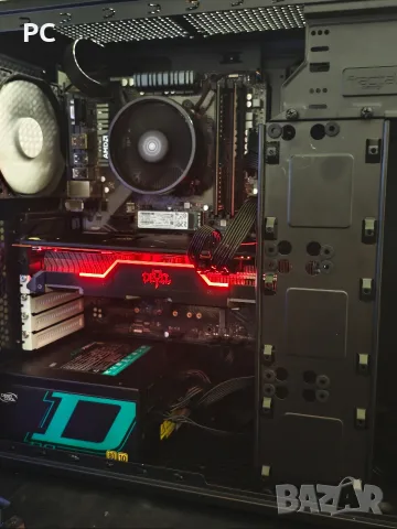 Видео карта RX 5700 XT 8GB Red devil + Furmark 10мин сменана паста, снимка 3 - Видеокарти - 56262132