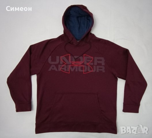Under Armour UA Hoodie оригинално горнище L спорт суичър горница, снимка 1 - Спортни дрехи, екипи - 40862922