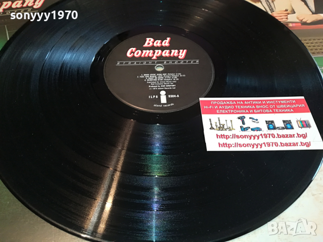 поръчана-bad company-island records 1803221147, снимка 4 - Грамофонни плочи - 36146925