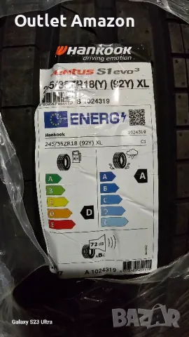 гуми hankook ventus s1 evo 3 245/35ZR18 (92Y) XL, снимка 2 - Гуми и джанти - 49362923