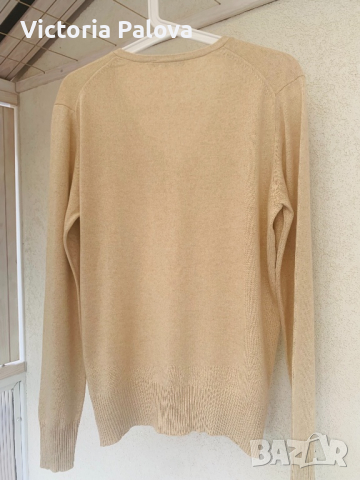 Нежна блуза CASSIS коприна и кашмир, снимка 5 - Блузи с дълъг ръкав и пуловери - 36290129