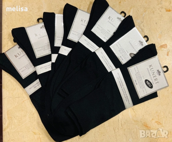 Kunert чорапи високо качество памук, снимка 2 - Мъжки чорапи - 53601774
